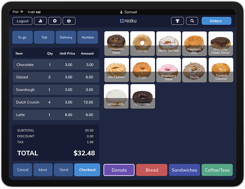 Point of sale