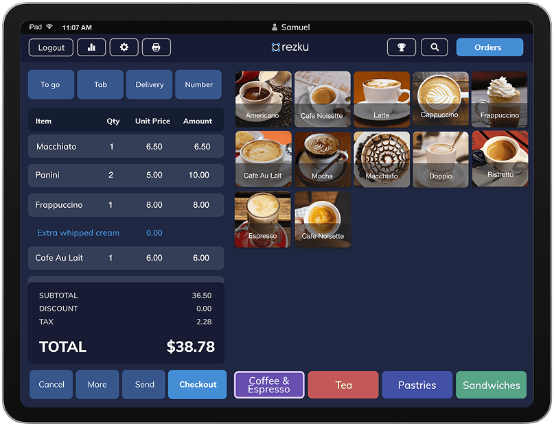 Point of sale