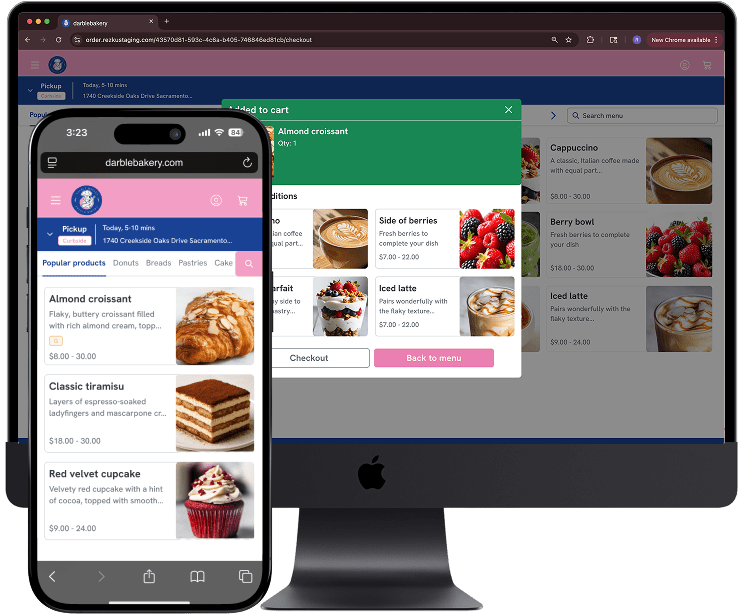 Online & QR ordering