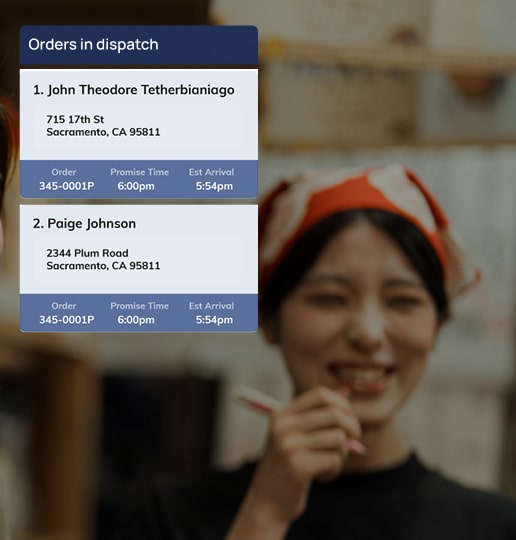 Fast, easy ordering