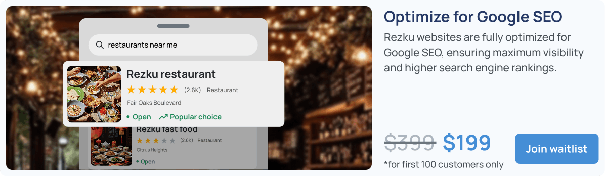 Optimize for Google SEO