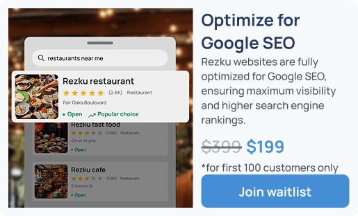 Optimize for Google SEO