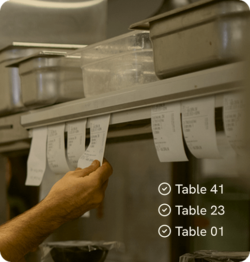 Real-time kitchen sync